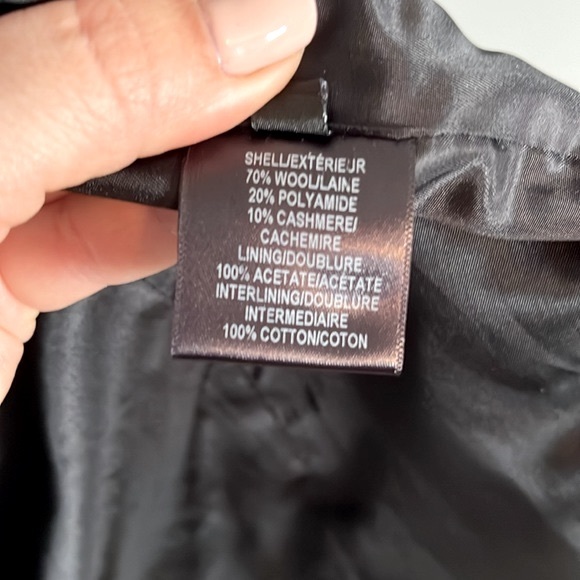 HiSO Cashmere/Wool Dress Coat - Picture 6 of 7